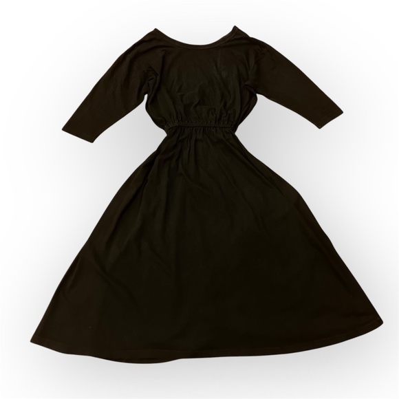 DOTD! Vintage Black Dress + Vintage Patchwork Booties - Picture 2 of 3